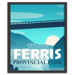 Ferris Provincial Park 'Explored' Poster, Canada Parks