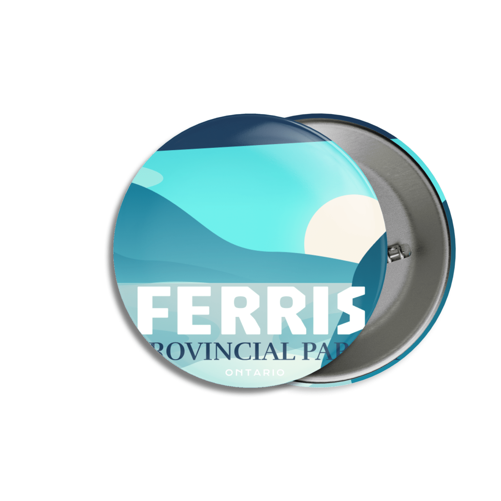 Ferris Provincial Park of Ontario Pinback Button, Canada Parks