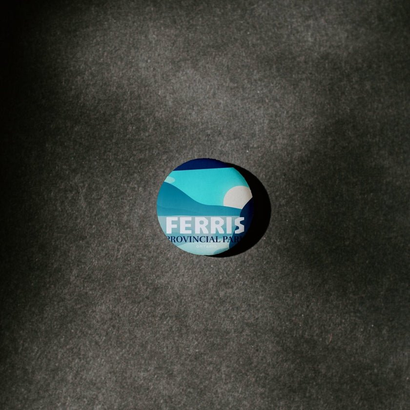 Ferris Provincial Park of Ontario Pinback Button, Canada Parks