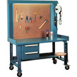 Maxi-Bench Workstation, Steel/Wood Surface, 60