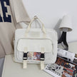 Lightweight College Soft Girl Tote Backpack Laptop Bag