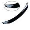 Model 14-21 Mazda 3 Exela Modified Tail Trim Sports Bright Black Tail Blade Large Fixed Wind Surrounded