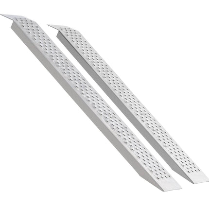 47.2 X 8.5 Aluminum Ramps 880 LBS Capacity Loading Ramps 2PCS