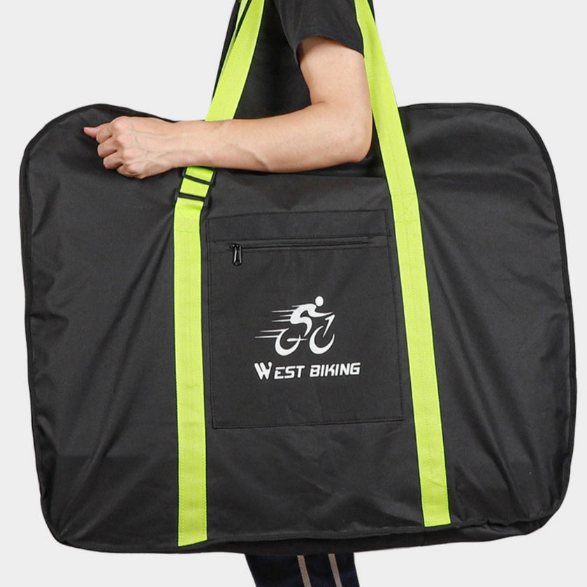Large Foldable Oxford Cloth Storage Bag, 100L Capacity, S and L Sizes, Black and Green