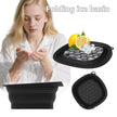 Silicone Ice Bath Face Basin with Folding Ice Tray
