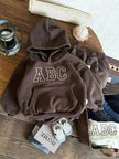 Children  Unisex Sports Brushed Hoody Trousers Suit Unisex Hoodie two piece for kids