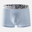 Men's Underwear Mid Waist Mesh Ice Silk Mesh SPORT Boxer Brief