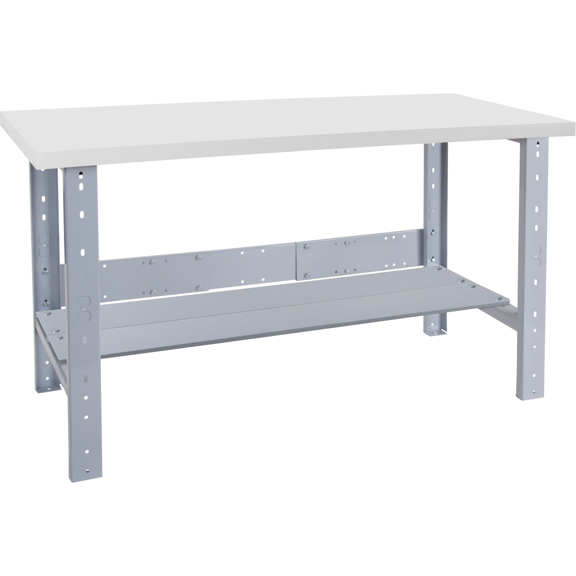Banc de travail modulaire robuste, 122 cm (L) x 61 cm (P) x capacité de 1134 kg.