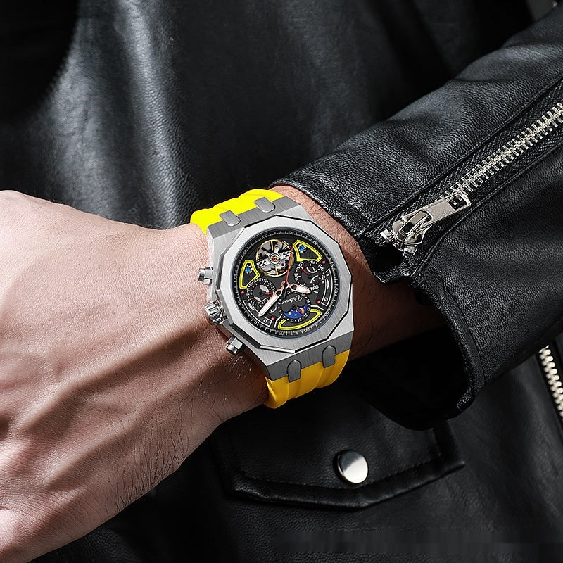Men's Fully Automatic Mechanical Watch – Royal Oak Sport Style Waterproof Luxury Watch