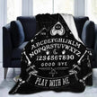 Halloween Witch Blanket Flannel Blanket