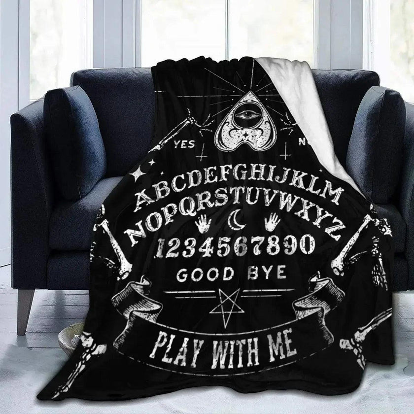 Halloween Witch Blanket Flannel Blanket