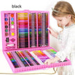 Double Panel Easel Version Watercolor Pen Set Brush Crayon Oil Pastel Children Painting Coloring Drawing Art set.
