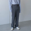 Men's Mid Waist loose Straight leg trouser