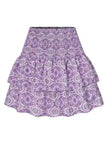 Leisure Versatile Lotus Leaf Women's Mini layered Skirt