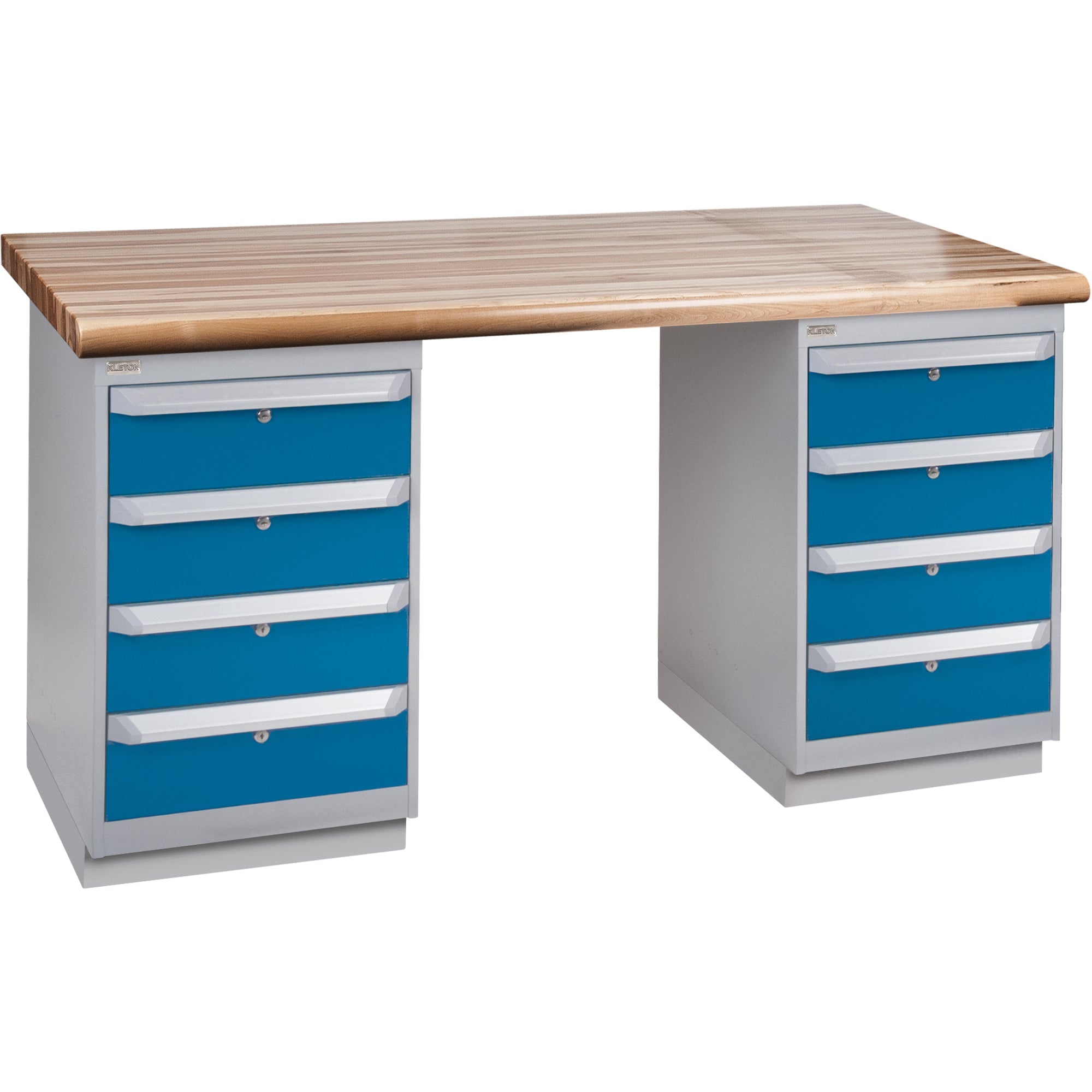 Heavy-Duty Workbench, Dual Drawers, 1500 lbs. Cap., 60