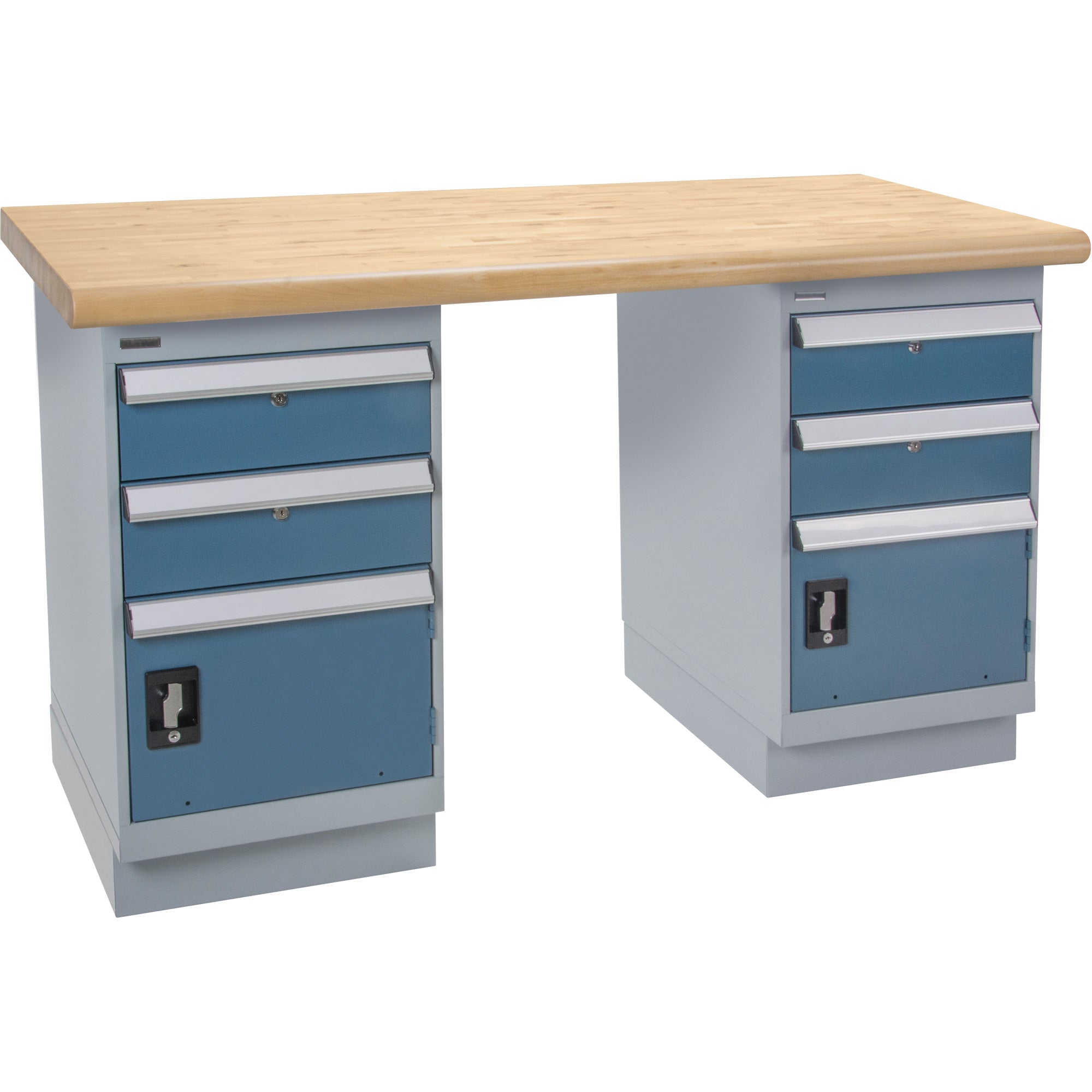 Heavy-Duty Workbench, Dual Drawers, 1500 lbs. Cap., 72