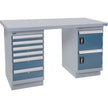 Banc de travail, 152 cm (L) x 76 cm (P) x 86 cm (H), capacité de 1134 kg.