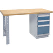 Banc de travail robuste, capacité de 1500 lbs, 60