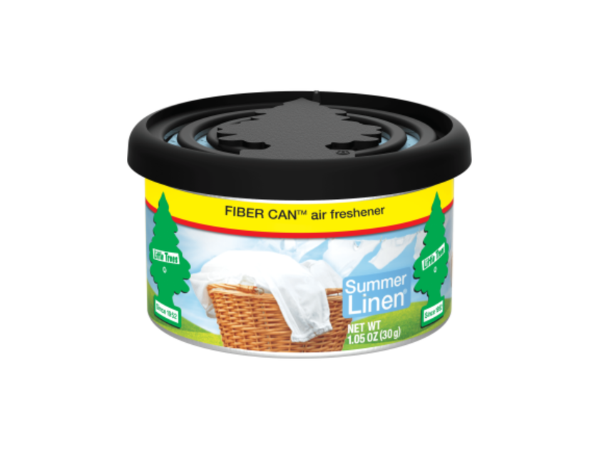 Little Trees Fiber Can Summer Linen (Pack of 2)