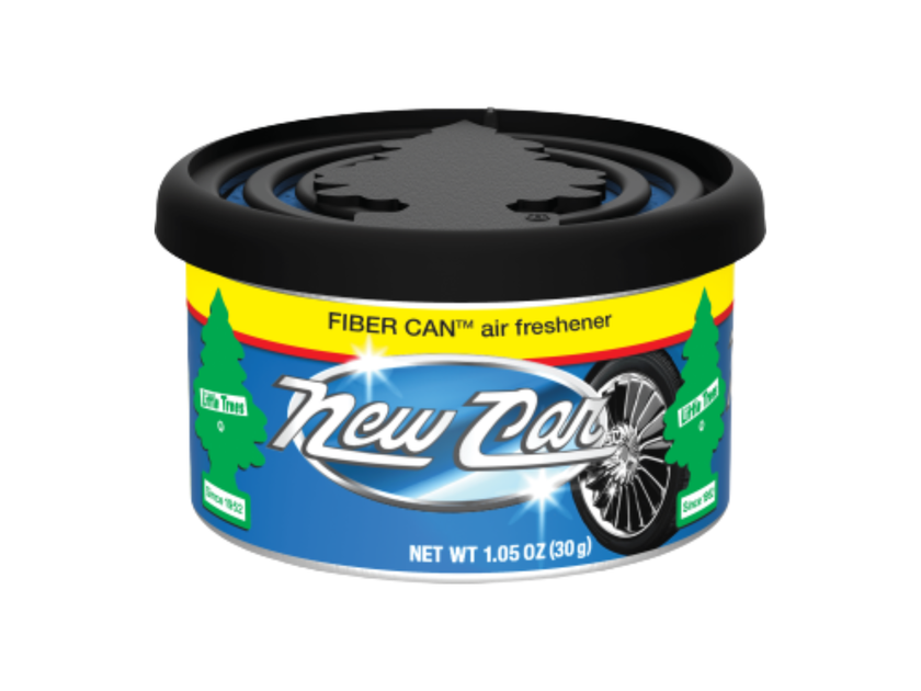 Little Trees Fiber Can New Car Scent (Pack of 2)