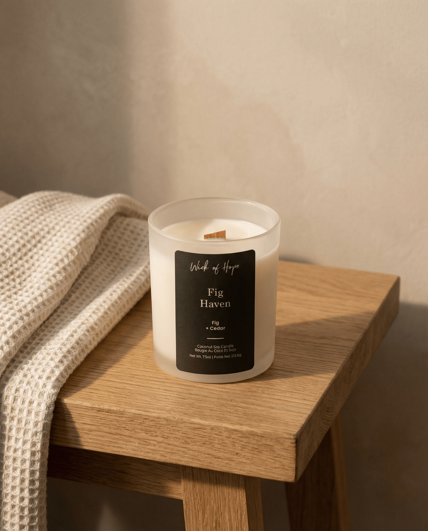 Fig Haven Candle | Fig + Cedar