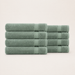 Pure Cotton Bath Towel Set – Burgundy & Turquoise | 500gsm Wholesale Towels