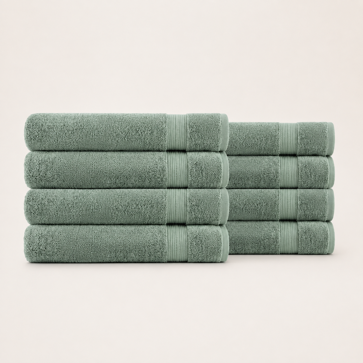Pure Cotton Bath Towel Set – Burgundy & Turquoise | 500gsm Wholesale Towels
