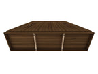 Torino Modern Freestanding Wardrobe - Brown