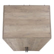 Genoa Modern 2-Piece Freestanding Wardrobe - Rustic Grey