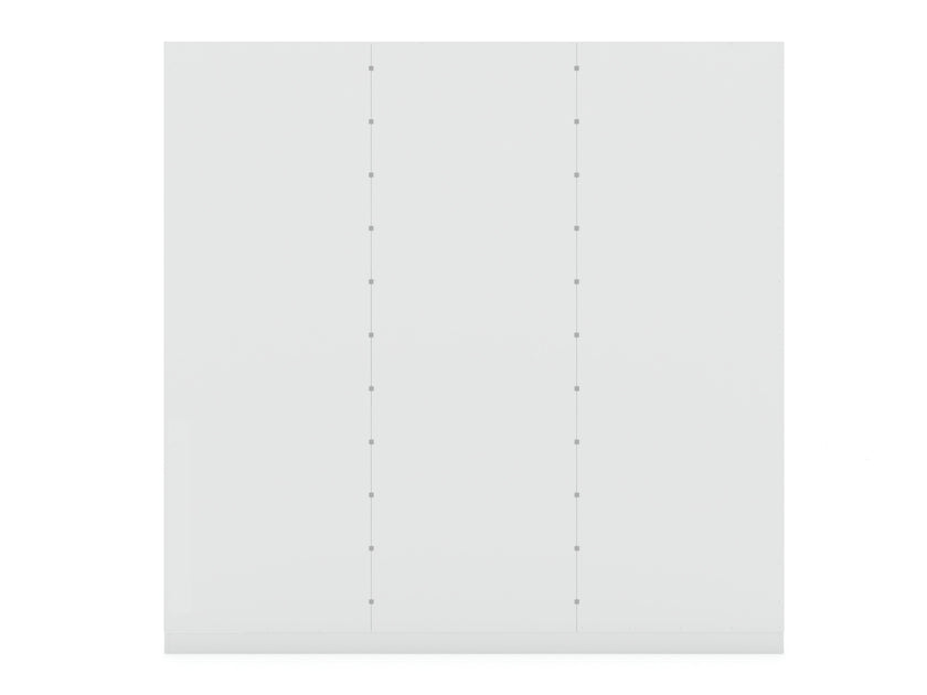 Torino Modern Freestanding Wardrobe - White