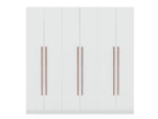 Torino Modern Freestanding Wardrobe - White