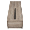 Genoa Modern 2-Piece Freestanding Wardrobe - Rustic Grey