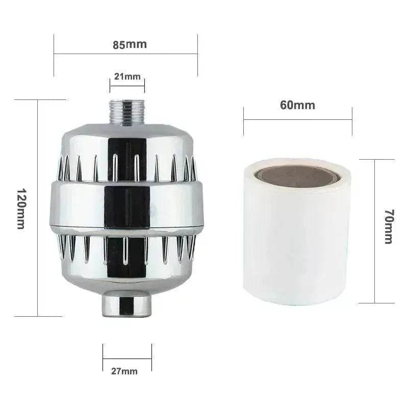 Filtering Shower Head Water Purification Nozzle
