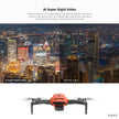 FIMI X8 MINI 3 Professional GPS Mini Drone | 9KM FPV With 4K 48MP 60fps 1/2″ CMOS Camera 3-axis Mechanical Gimbal 32mins | Under 250g | Two Batteries 128GB SanDisk Pro | TUTT