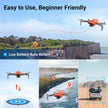 FIMI X8 MINI V2 GPS Drone with 4K Camera Professional 245g ultra-lightweight 31 Mins Flight Time 9KM Video Transmission, 3-Axis Gimbal 2 Intelligent Batteries 128GB | TUTT