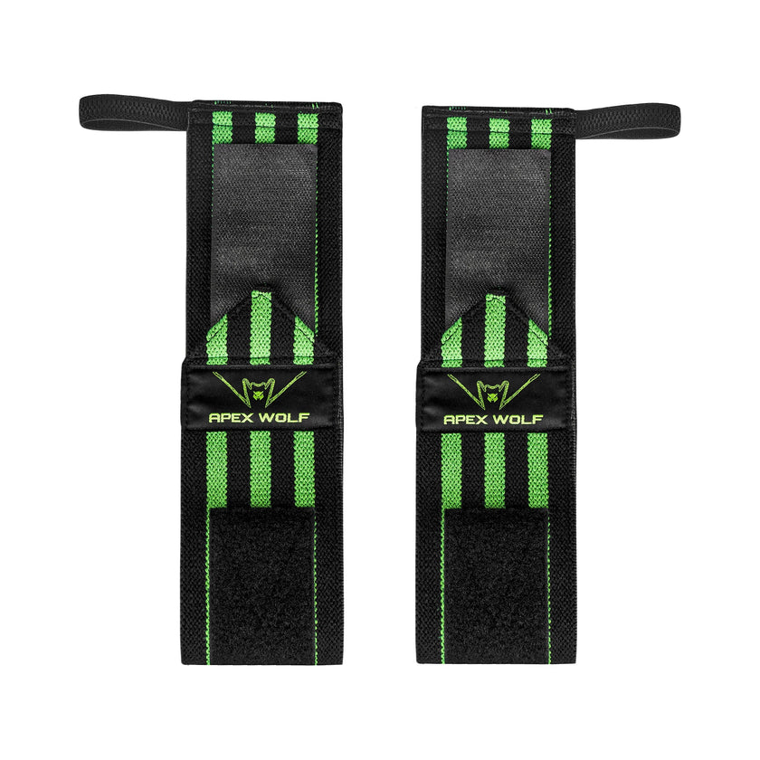 Battle Wrap Wrist Straps (Pair) – Green
