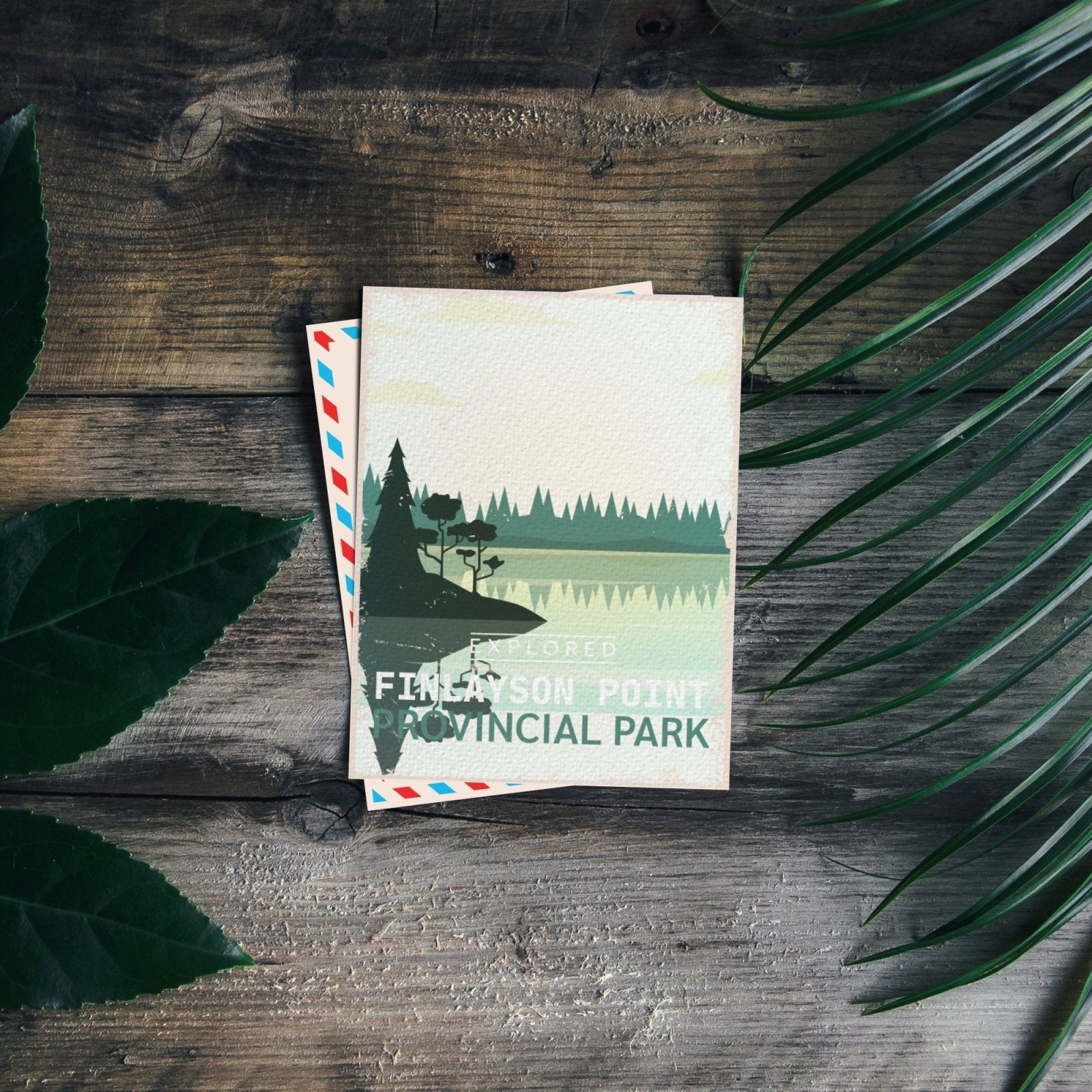 Finlayson Point Ontario Provincial Park Postcard, Canada Parks