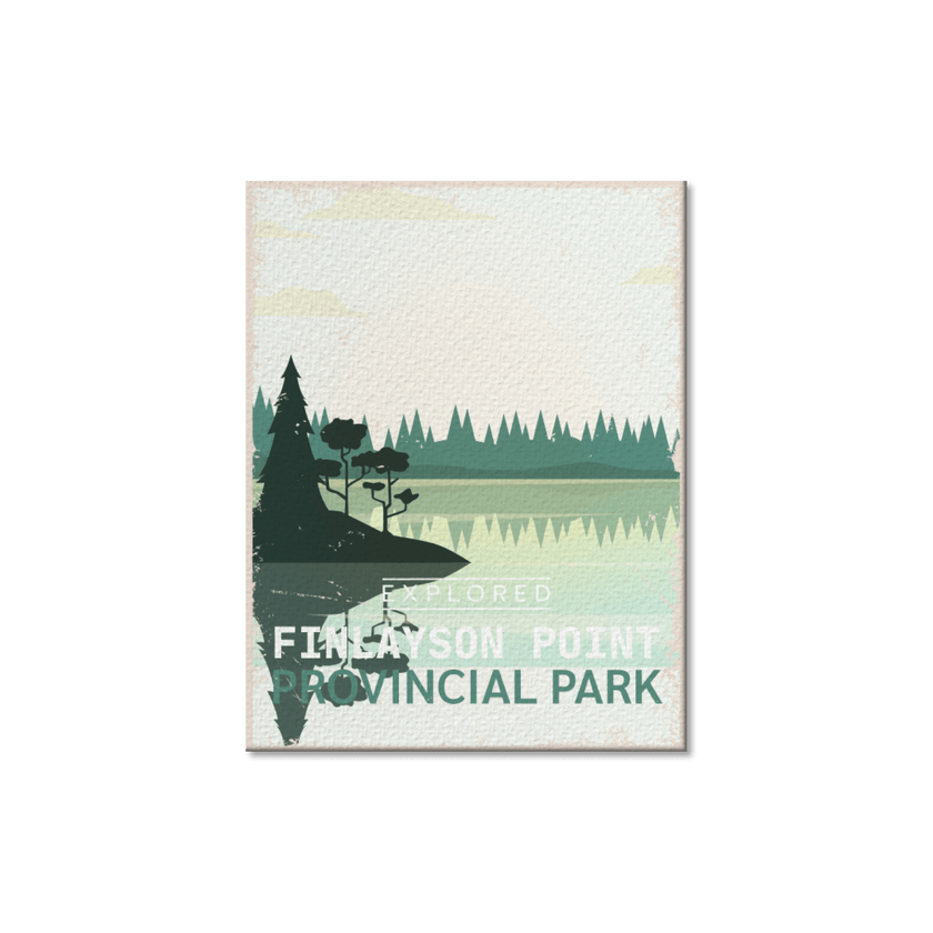 Finlayson Point Ontario Provincial Park Postcard, Canada Parks