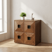 Finn Stackable Walnut Storage
