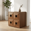 Finn Stackable Walnut Storage