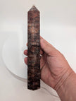 Fire Quartz Tower – Polished Hematoid Quartz