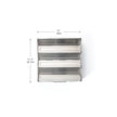 Wolf & Grizzly Stainless Steel Packable Camp Fire Pit