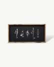 Fishing Lures Wood Sign - Vintage Cottage Wall Art