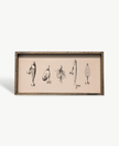 Fishing Lures Wood Sign - Vintage Cottage Wall Art