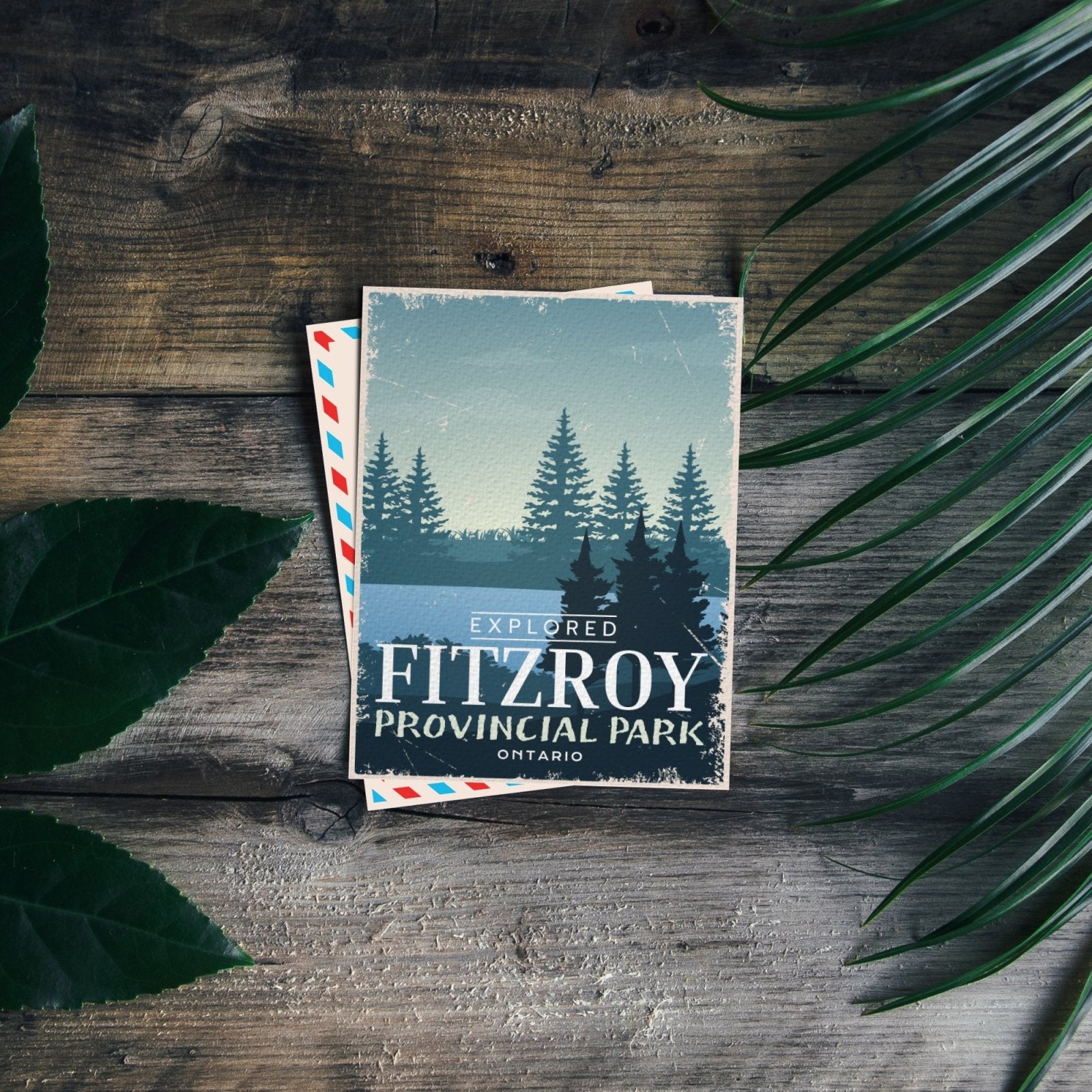 Fitzroy Ontario Provincial Park Postcard, Canada Parks