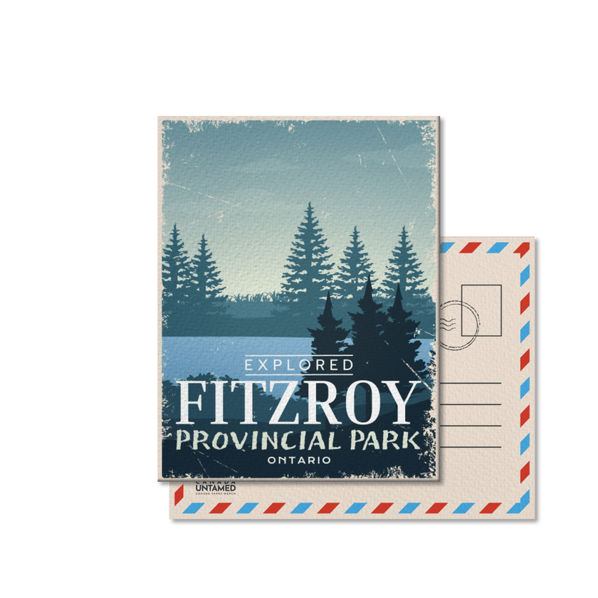 Fitzroy Ontario Provincial Park Postcard, Canada Parks