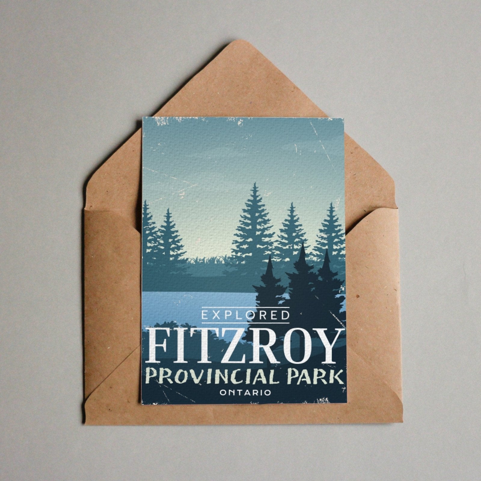 Fitzroy Ontario Provincial Park Postcard, Canada Parks