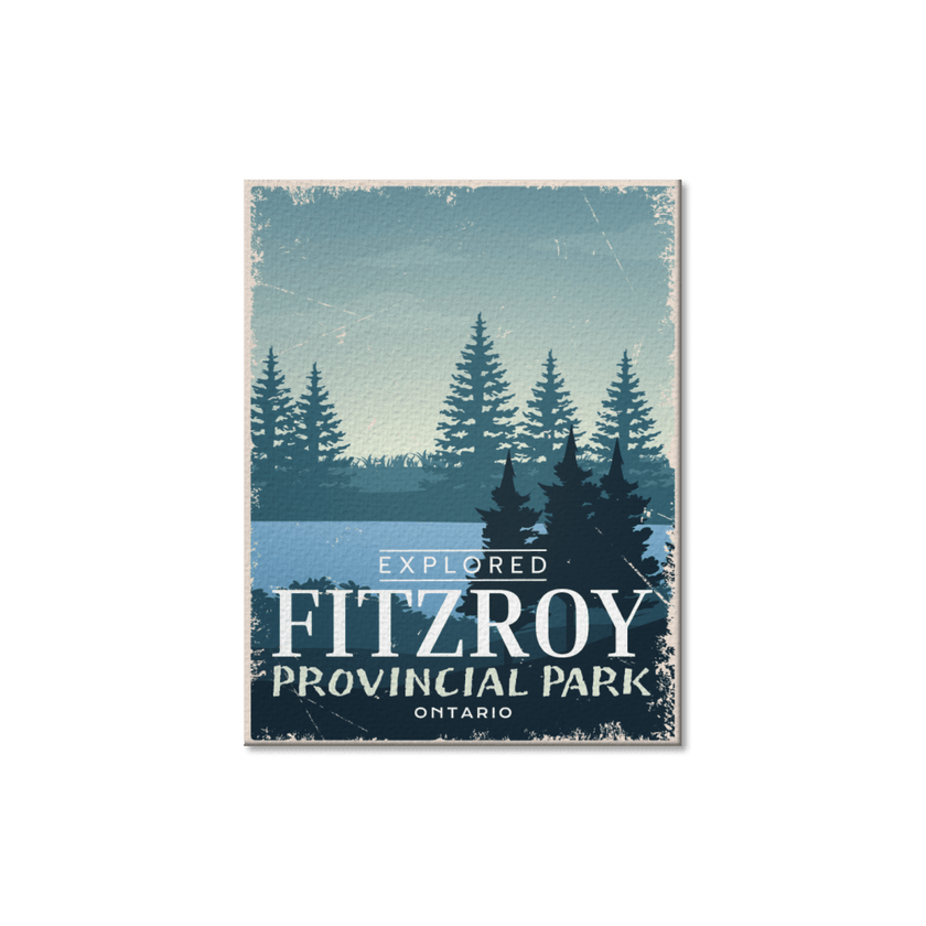 Fitzroy Ontario Provincial Park Postcard, Canada Parks
