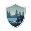 Fitzroy Ontario Provincial Park Waterproof Vinyl Sticker, Canada Parks