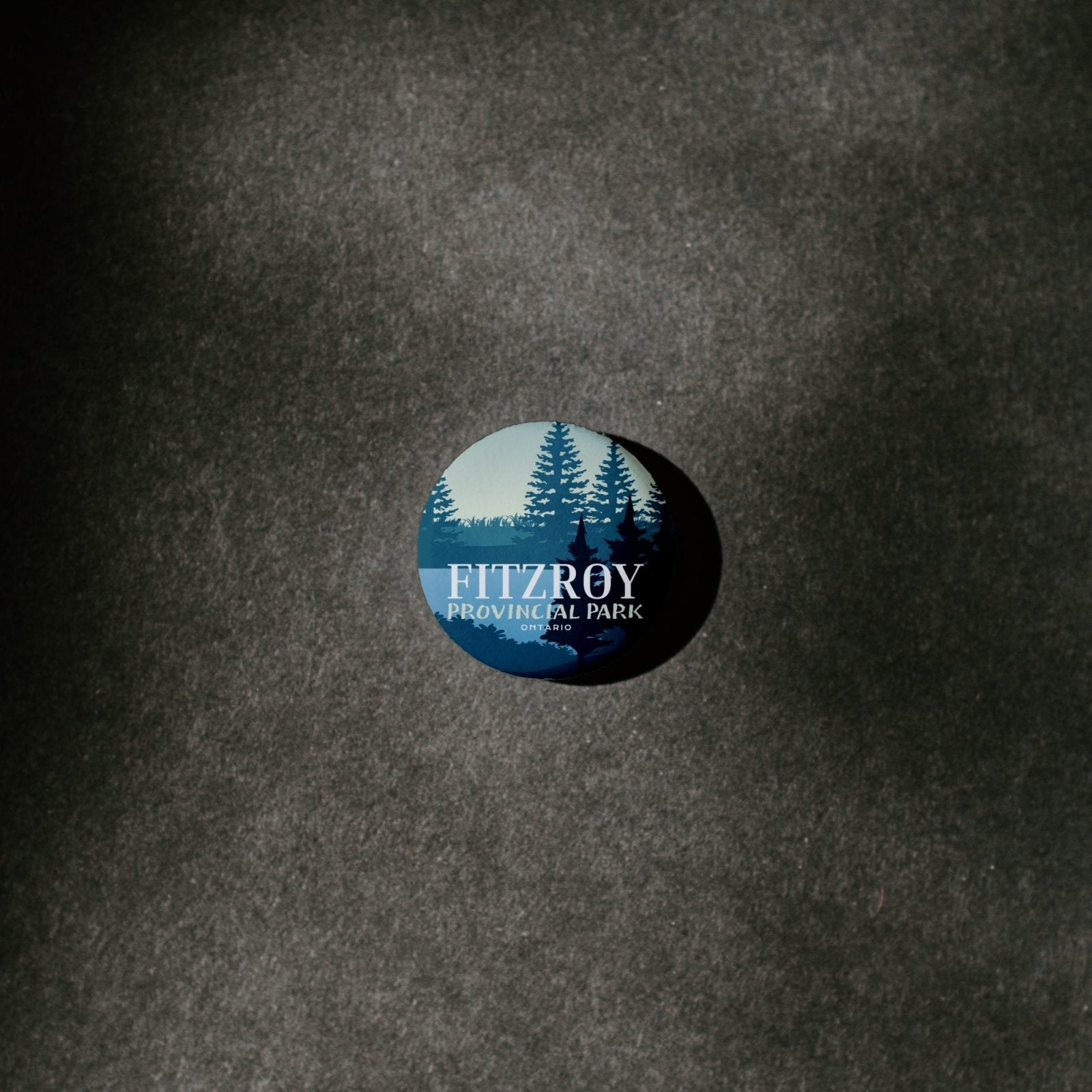 Fitzroy Provincial Park of Ontario Pinback Button, Canada Parks